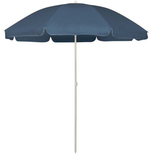 VidaXL Senčnik za na plažo moder 240 cm, (20965358) Slike