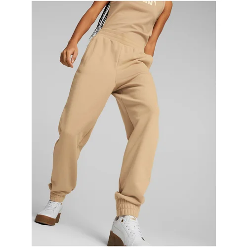 Puma Beige Women's Sweatpants - Women