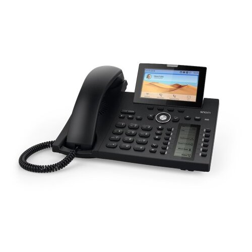 Snom D385 IP phone Black 12 lines TFT Slike