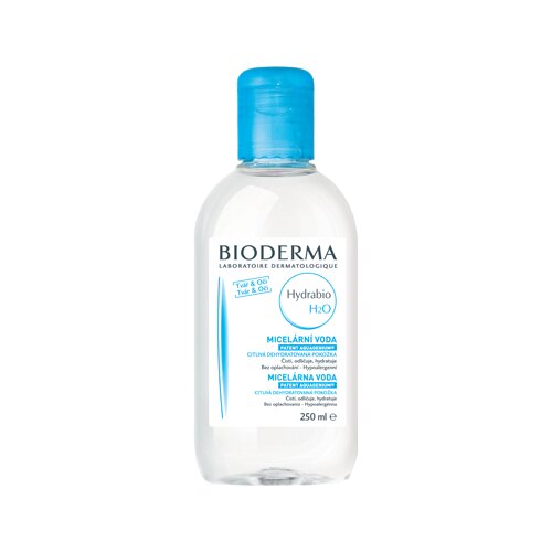 Bioderma hydrabio micelarna vodica za osjetljivu in dehidriranu kožu 250 ml za žene Slike