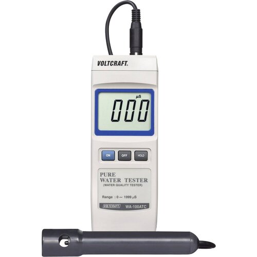 Voltcraft merilnik prevodnosti WA-100 ATC 3 % 0 - 1999 &amp;micro;S Kalibrirano delovni standardi (lastni), (20634577) Slike