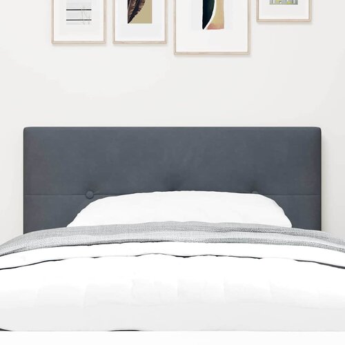  LED glava kreveta s LED trakama Sivi 80 cm Bar&amp;scaron;un Slike