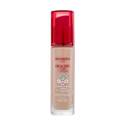 Bourjois Pudri & podlage Healthy Mix Clean Foundation - 51.2W Vanille Dorée Cene