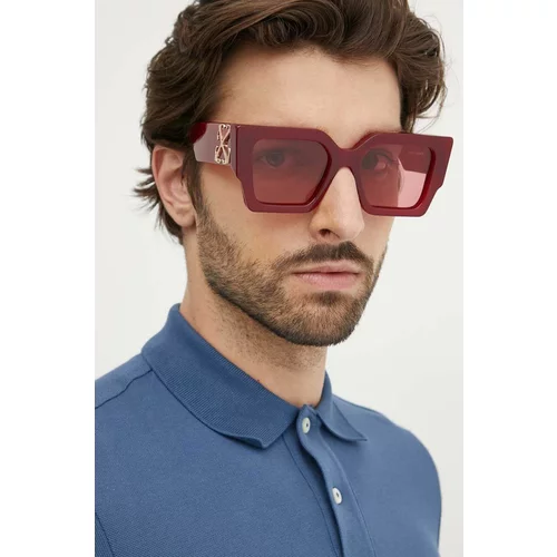 Off-white Sunčane naočale Answear Lab za žene, boja: bordo, OERI128_552828