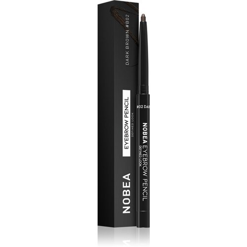 NOBEA Day-to-Day Eyebrow Pencil automatska olovka za obrve 02 Dark brown 0,3 g Cijene