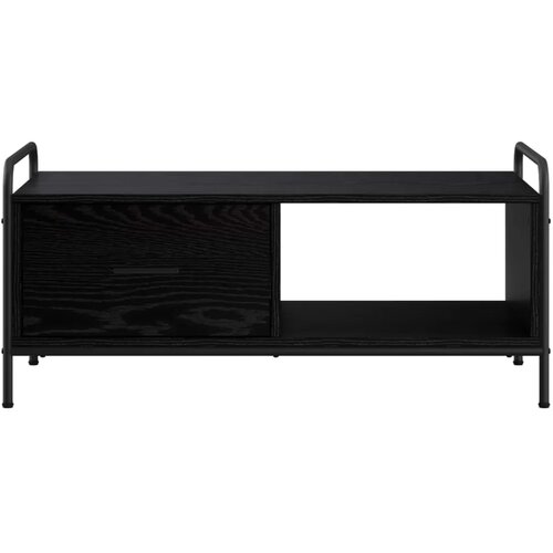  Stolić za kavu Crni hrast 90 x 49 x 41 cm Konstruirano drvo - Crni hrast Slike