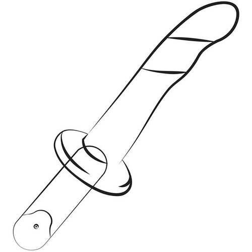 ROMP Dildo Dizi, 18cm, &amp;Scaron;areni Slike