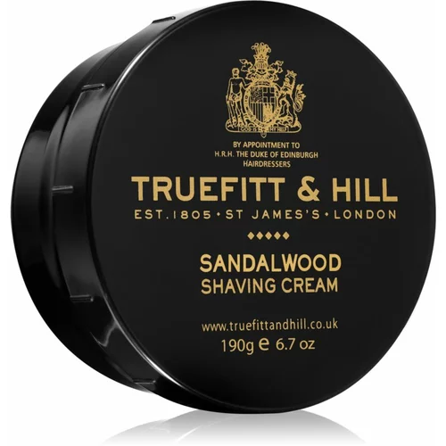 Truefitt & Hill Sandalwood hidratantna krema za brijanje za muškarce 190 g