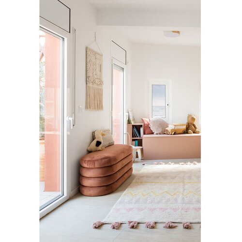 Lorena Canals Preproga iz bombaža Azteca Natural Vintage Nude - 120x160 cm Slike