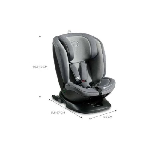 Kinderkraft autosedi&amp;scaron;te za decu xpedition 2 i-size 40-150cm - sivo Slike