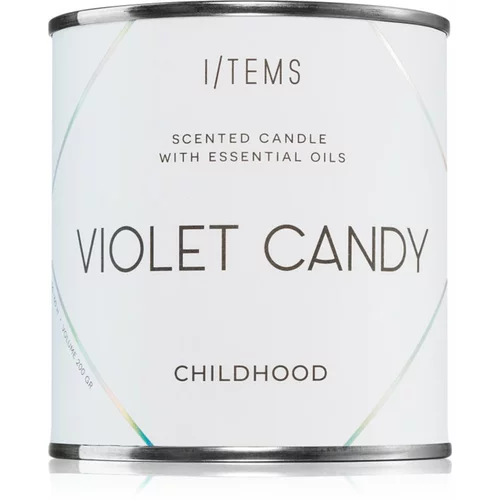 Items Special Edition Violet Candy mirisna svijeća 200 g