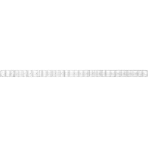  Gabion s žicom debljine 5 mm i mrežom 10x10 cm 1150x20x50 cm - 20 cm 50 cm 1150 cm Slike