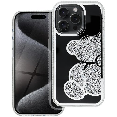  TEDDY BEAR Maska za IPHONE 16 silver Cene