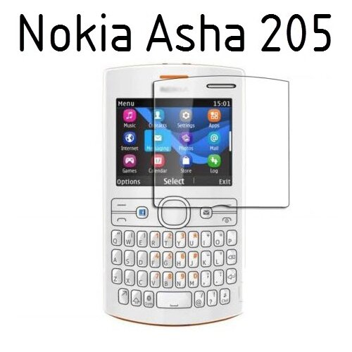  Zaščitna folija ScreenGuard za Nokia Asha 205 Cene