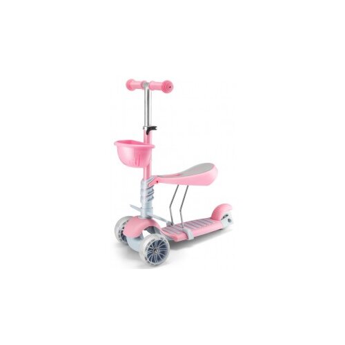  Trotinet za decu sa sedistem 3 u 1 model TS-210-3 pink Cene