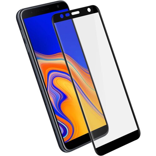 AVIZAR Poševna zašcita zaslona iz kaljenega stekla, proti praskam in polno prevleko - prozorno crn obris str. Samsung Galaxy J6 Plus, (20606865) Cene