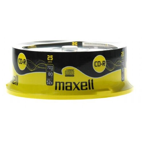 Maxell cd-r 700MB 52X 25 na osi Slike