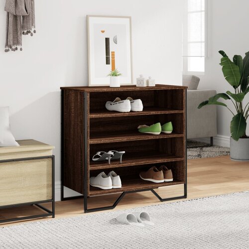  za cipele boja hrasta 80x38x78 cm konstruirano drvo Slike