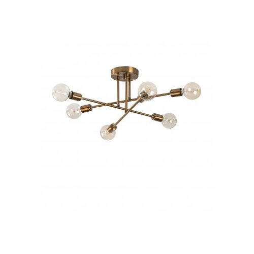 Opviq Flower 176 luster, 64x64cm, bronza Slike