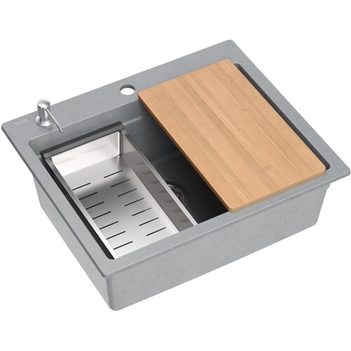 Quadron sudoper KURT 110 srebrno siva/čelik, (HCQK5052SZK) Cijene