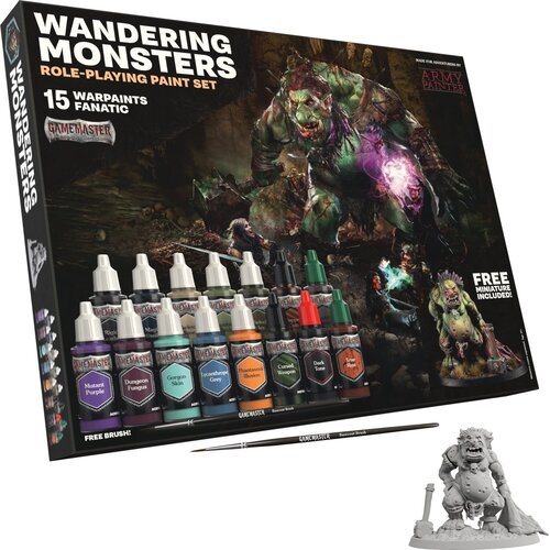 The Army Painter GameMaster: Wandering Monsters Role-Playing Paint Set - 1 set. Cene