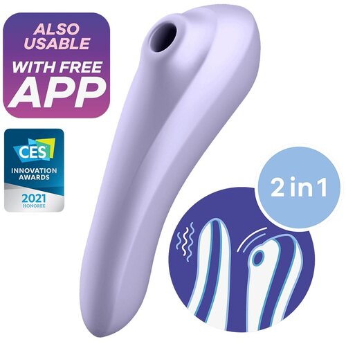 Satisfyer Vibrator Dual Pleasure vijoličen Cene