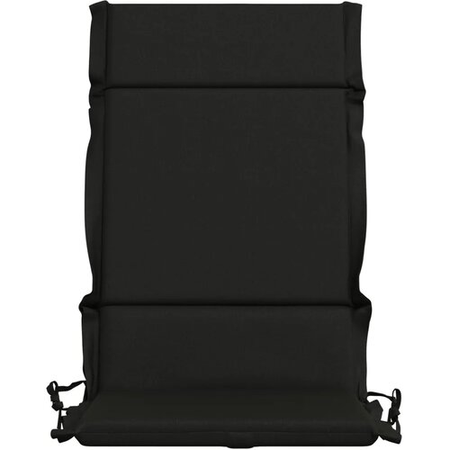  Jastuk za stolac s visokim naslonom GEMERT 6 kom. - Crna (melange) 120 x 50 x 3 cm 6 Slike