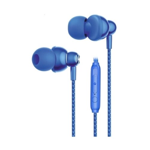 XO In-Ear Slu&amp;scaron;alice sa mikrofon EP55 Blue Slike