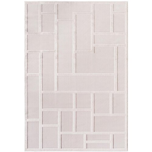 XXXL Ravno Tkana Preproga Doha, Krem, 240x340cm Slike
