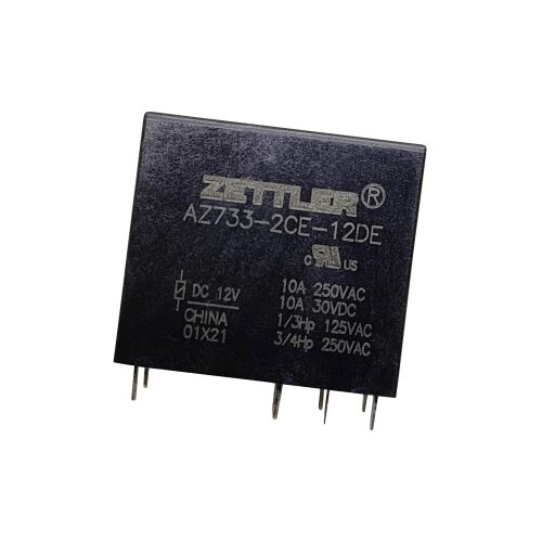 Zettler Electronics AZ733-2CE-12DE relej za tiskane pločice 12 V/DC 12 A 2 prebacivanje 1 St. Cijene