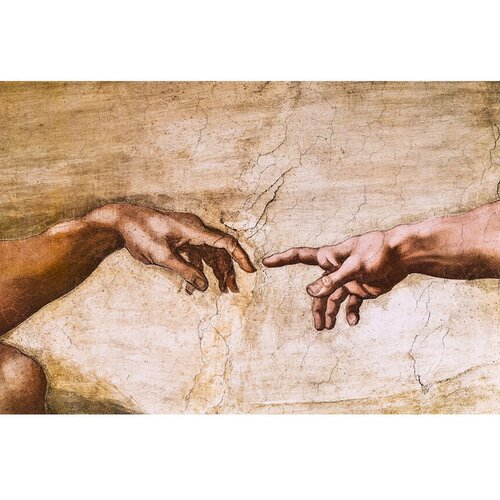 Fedkolor reprodukcija slike Michelangelo Buonarroti - Creation of Adam, 70 x 45 cm Cijene