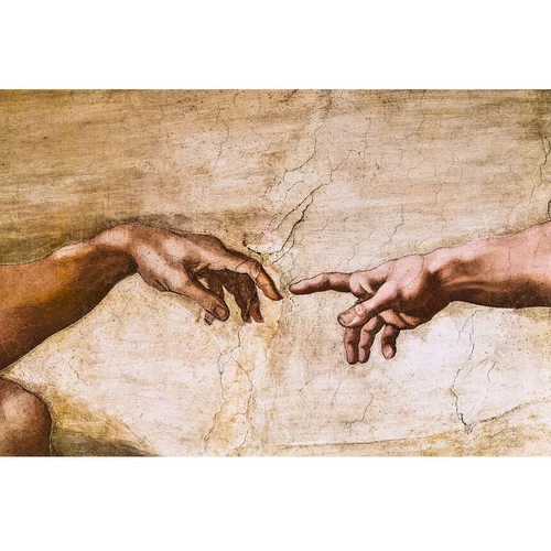 Fedkolor reprodukcija slike Michelangelo Buonarroti - Creation of Adam, 70 x 45 cm