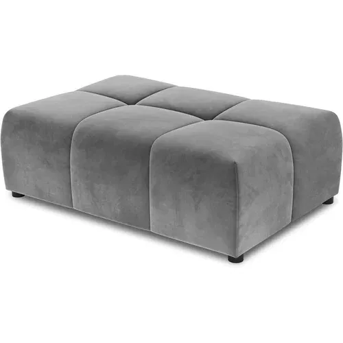 Cosmopolitan Design Sivi baršunasti sofa modul Rome Velvet -