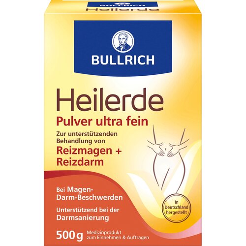 BULLRICH Zdravilna glina v obliki ultra finega prahu - 500 g Cene