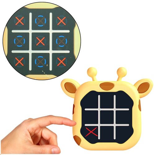  Elektronička igra 3u1 Križić-kružić Memory Žirafa Žuta Slike