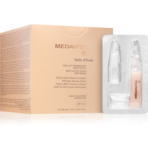 Medavita Huile d'Étolle serum za lase v ampulah 12x7 ml Cene