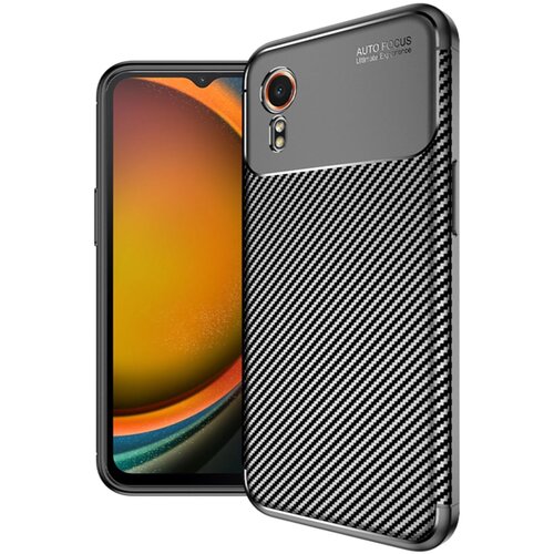 Techsuit CarbonFiber maska za Samsung Galaxy Xcover7 – crna Cene