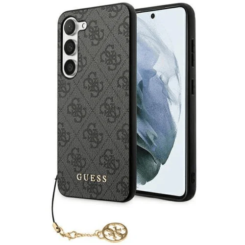 Guess GUHCSA55GF4GGR ovitek za Samsung Galaxy A55 - siv z obeskom