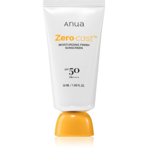 Anua Zero-Cast Moisturizing Finish Sunscreen vlažilna za&amp;scaron;čitna krema SPF 50 50 ml Slike
