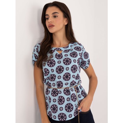 LAKERTA Blouse-LK-BZ-505775.00-light blue Cene