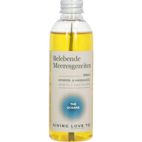  Olje za telo in masažo &amp;quot;Poživljajoča morska plima&amp;quot; - The Ocean - 200 ml Slike