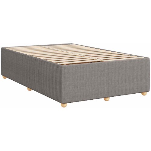  Boxspring krevet s madracem Sivosmeđa 120 x 200 cm Tkanina Slike