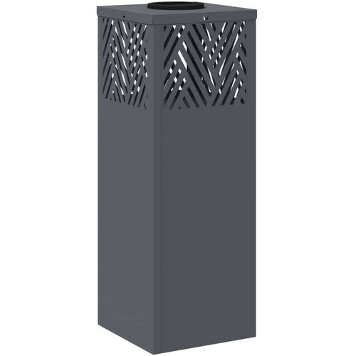 Solarna LED svjetlost za stazu Riblja kost 2 pcs Antracit Slike