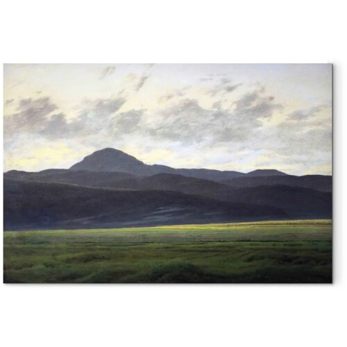  Slika - Caspar David Friedrich &amp;ndash; Mountain Landscape in Bohemia 60x40 Standard Slike