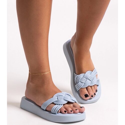 D/CEO Black slippers with fur insulated Valle Slike