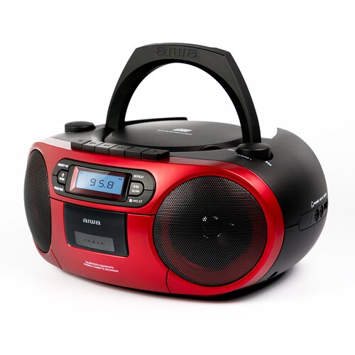 Aiwa Prenosni radio CD/MP3/USB/BT/Kasetar - Boombox z FM PLL BBTC-550RD, (5000070853) Cene