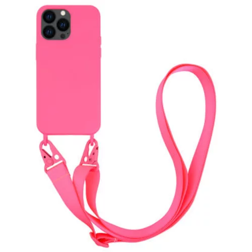 Vivanco necklace iphone 13 pro pink handykette für iphone 13 pro 62924