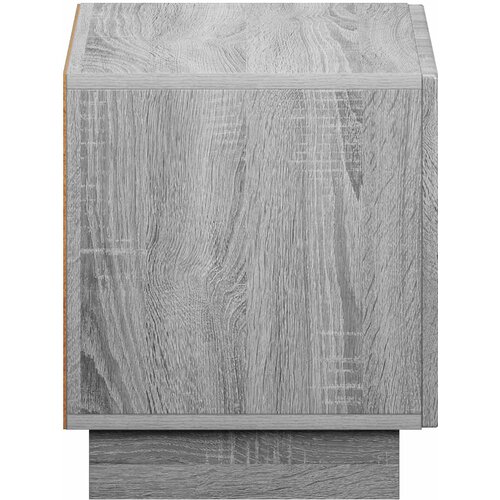  TV stalak 60 x 34.5 x 40 cm Siva Sonoma Konstruirano drvo Slike