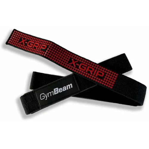 GymBeam X-Grip pomoćne trake za stisak boja Black