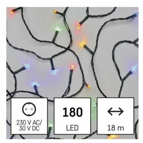 Emos lighting LED božična veriga, 18 m, zunanja in notranja, večbarvna D4AM09